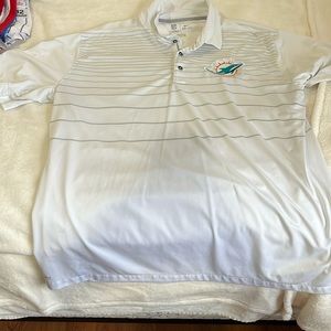 miami dolphins golf shirt